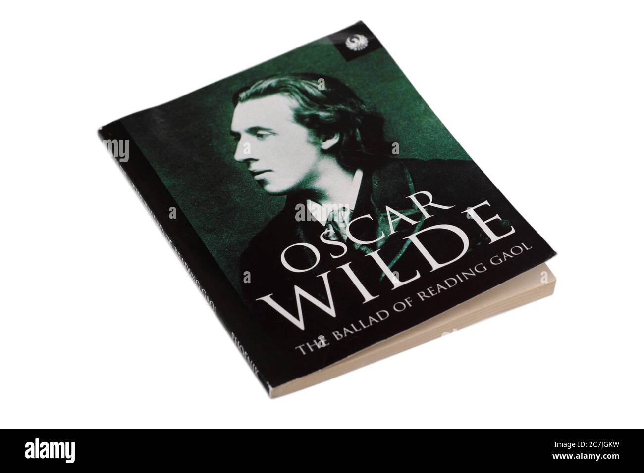 Oscar Wilde, ballade de la prison de lecture, poème, Livre de poche Banque D'Images