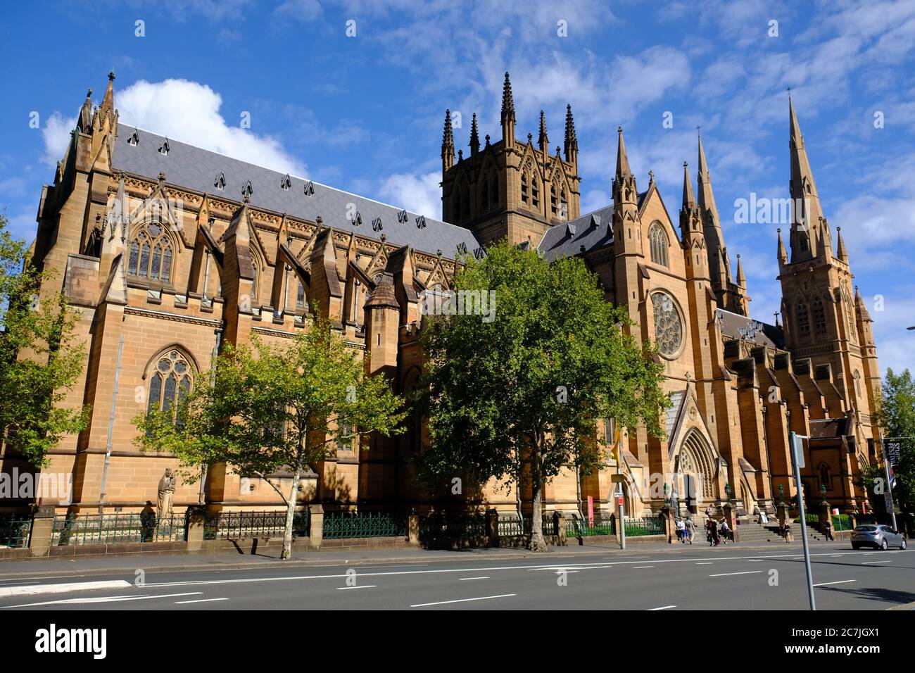 Australie Sydney - Cathédrale St Marys Banque D'Images