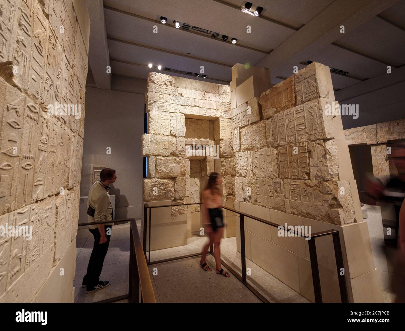 Nouveau musée, intérieur, Manofer et Merib, Île des musées, Berlin, Allemagne Banque D'Images