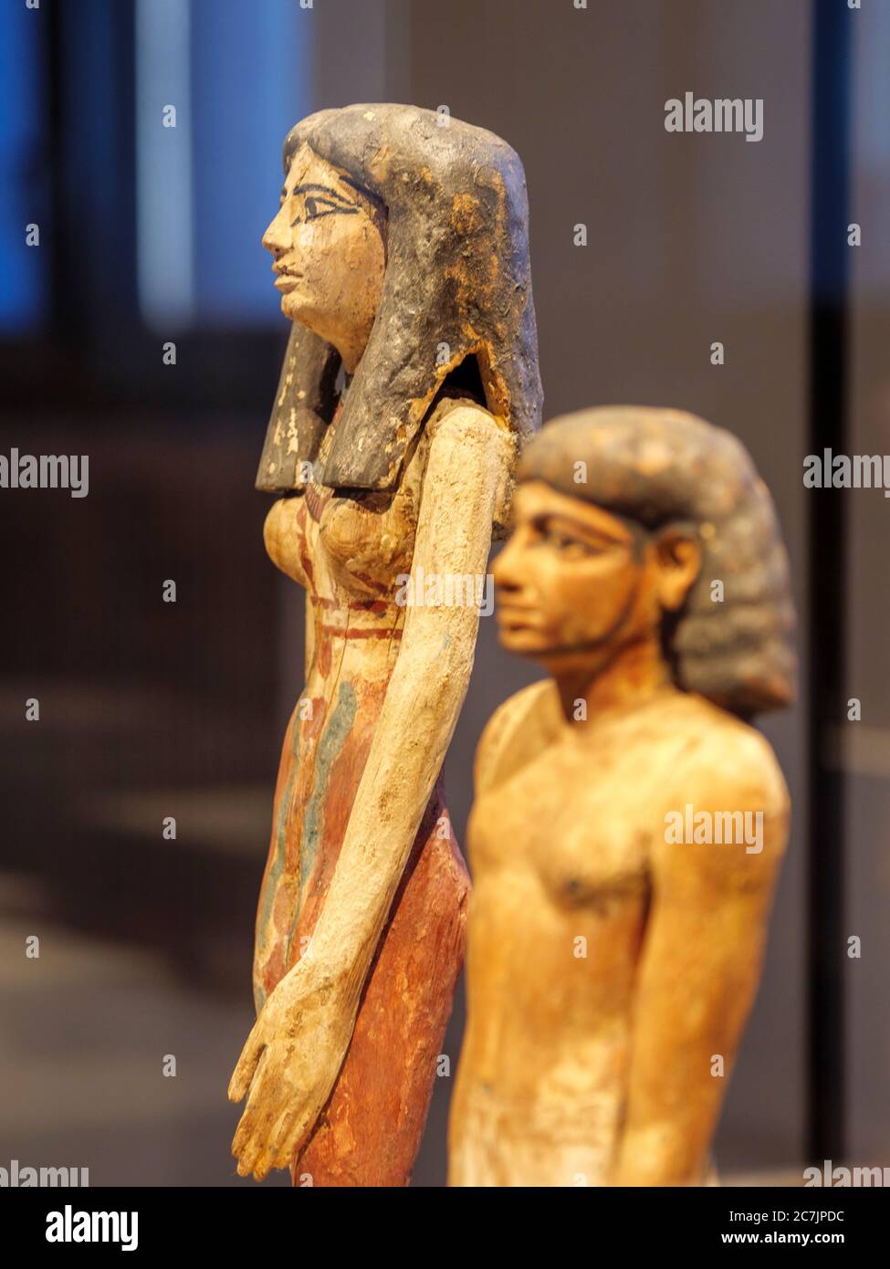 Nouveau musée, intérieur, île aux musées, Berlin, Allemagne Banque D'Images