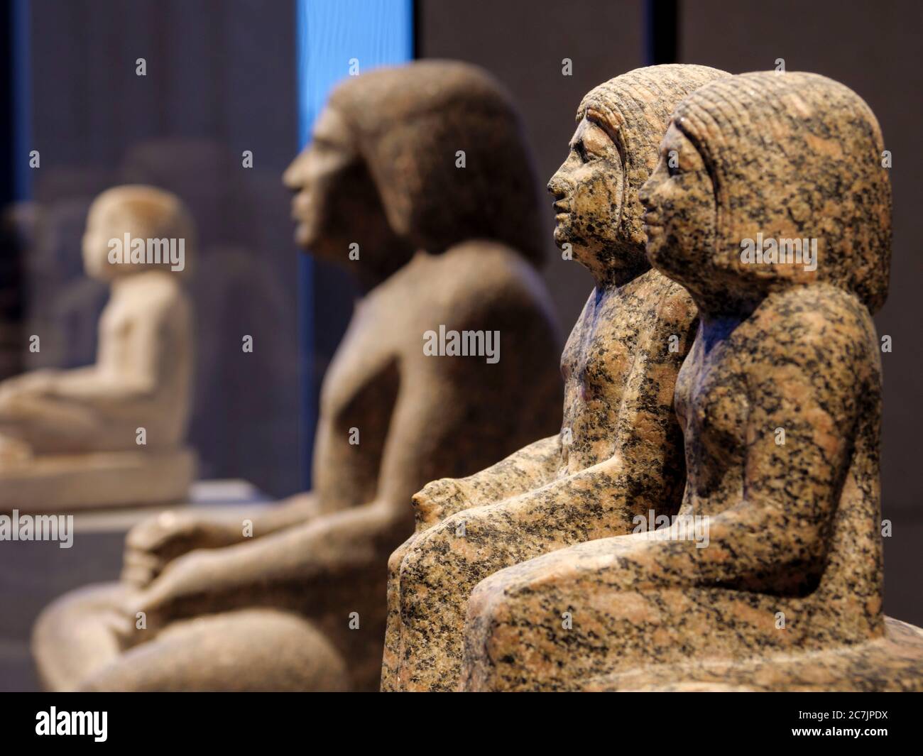 Nouveau musée, intérieur, île aux musées, Berlin, Allemagne Banque D'Images