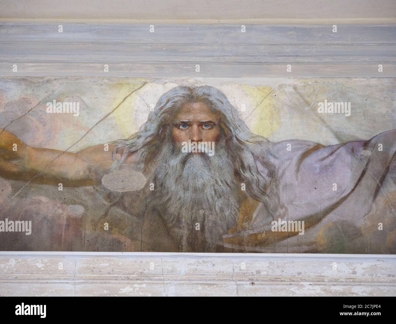 Nouveau musée, intérieur, île aux musées, Berlin, Allemagne Banque D'Images