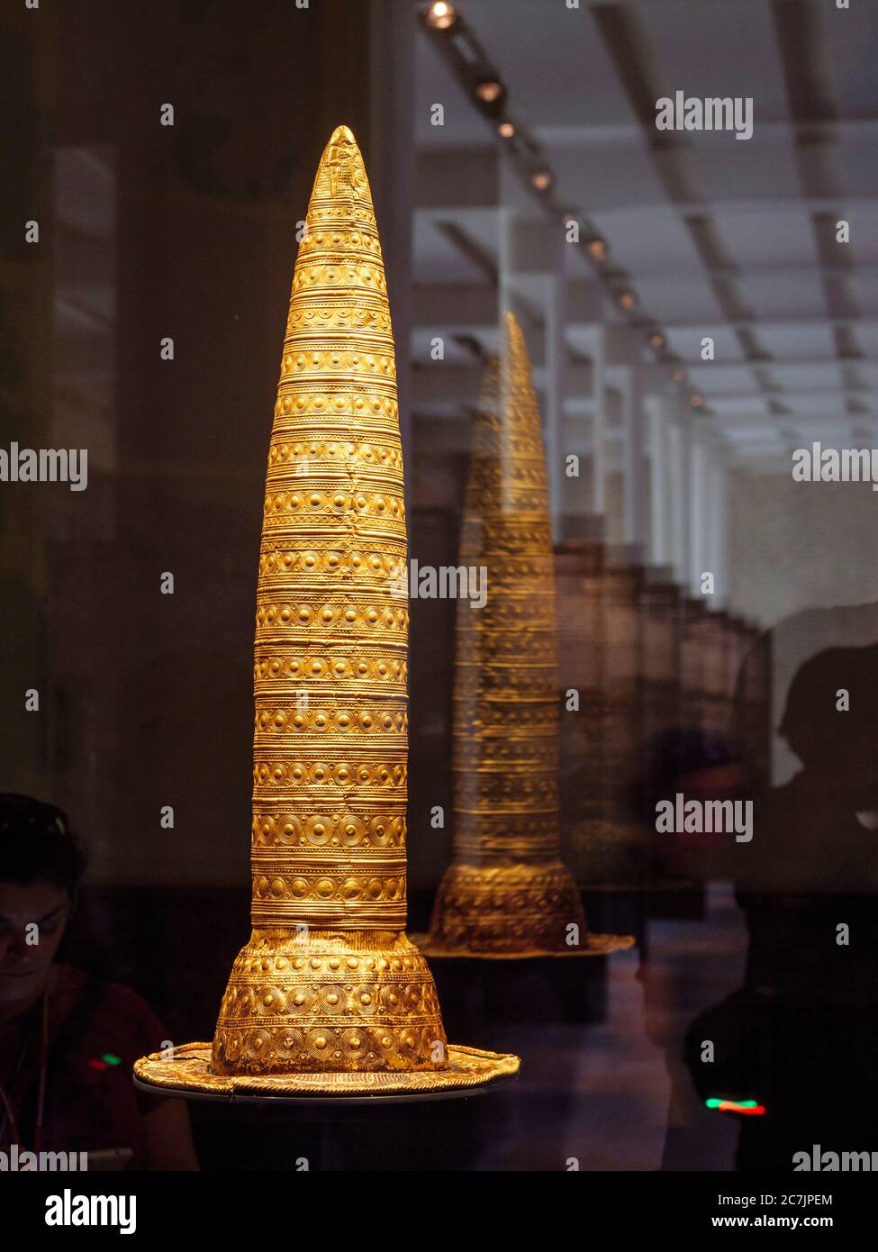 Nouveau musée, intérieur, île aux musées, Berlin, Allemagne Banque D'Images
