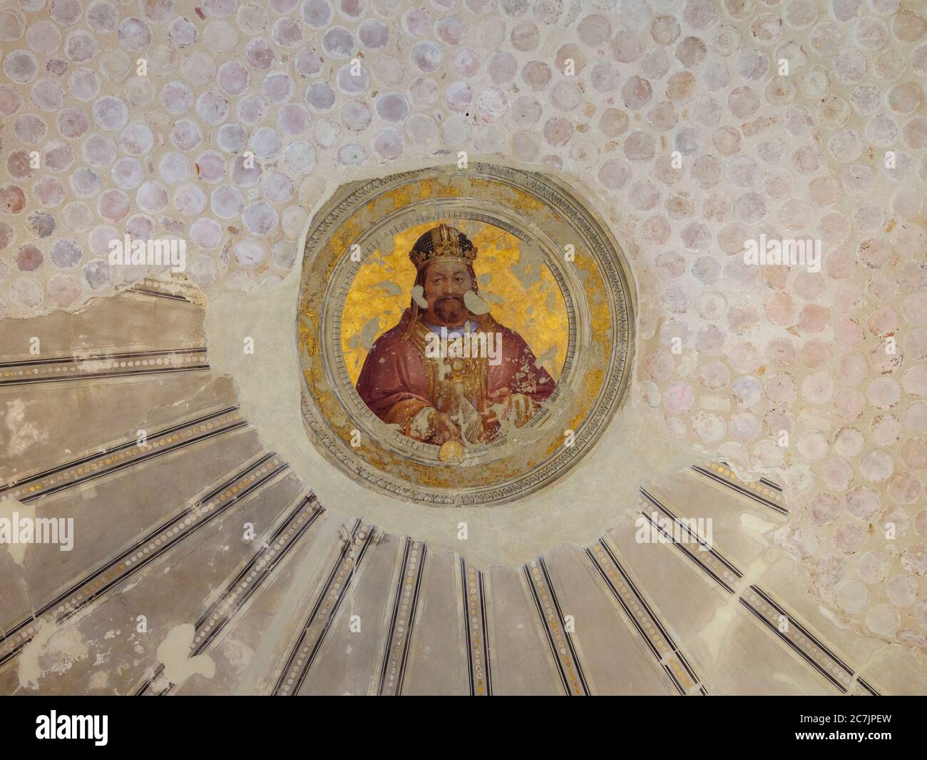 Nouveau musée, intérieur, île aux musées, Berlin, Allemagne Banque D'Images