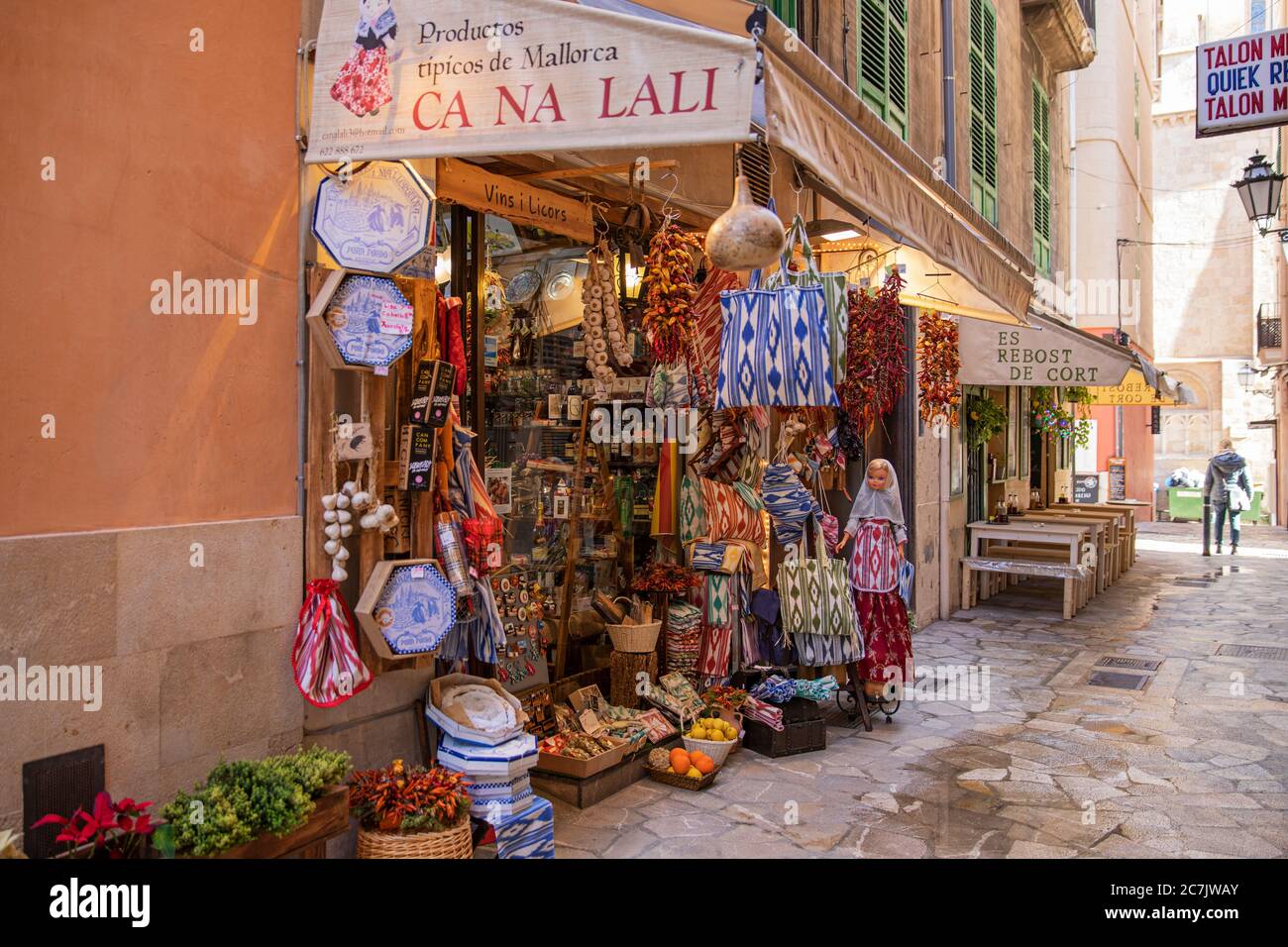 Épicerie fine, vieille ville, Palma de Majorque, île de Majorque, Banque D'Images