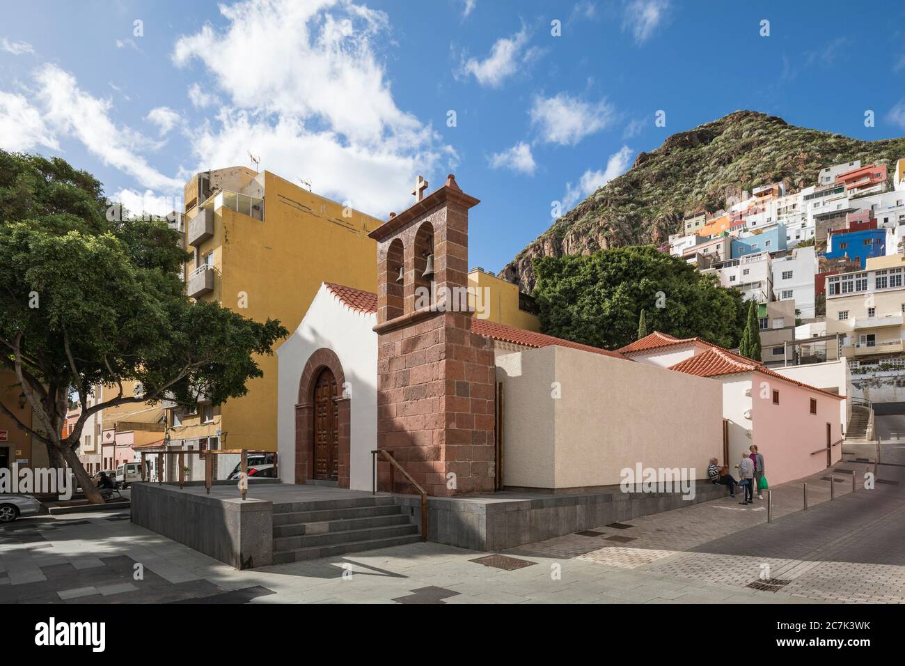 Église de San Andres, Tenerife, Iles Canaries, Espagne Banque D'Images