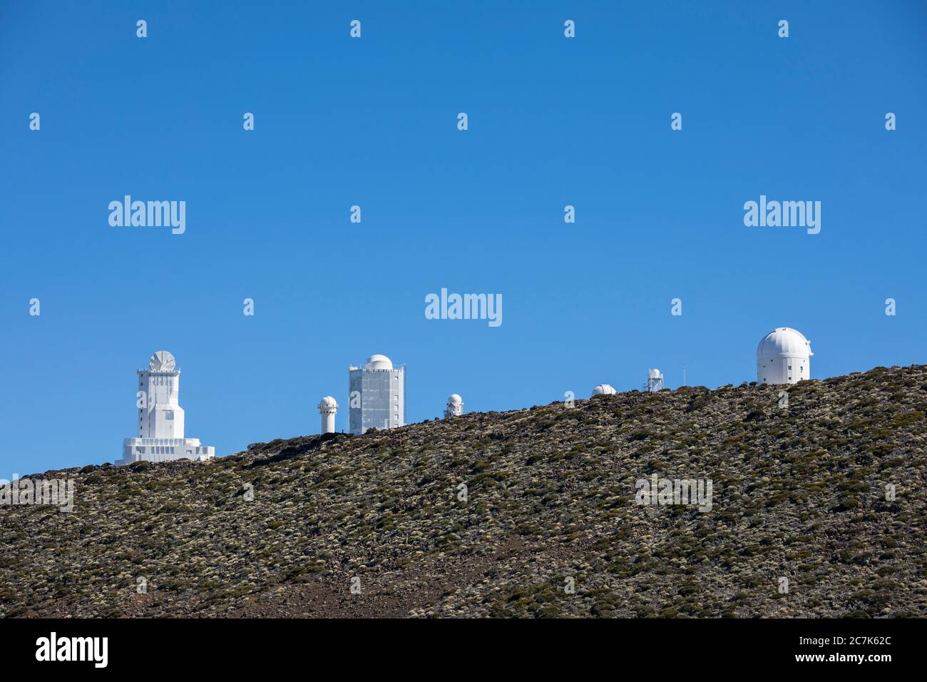 Observatoire Teide, Tenerife, Iles Canaries, Espagne Banque D'Images