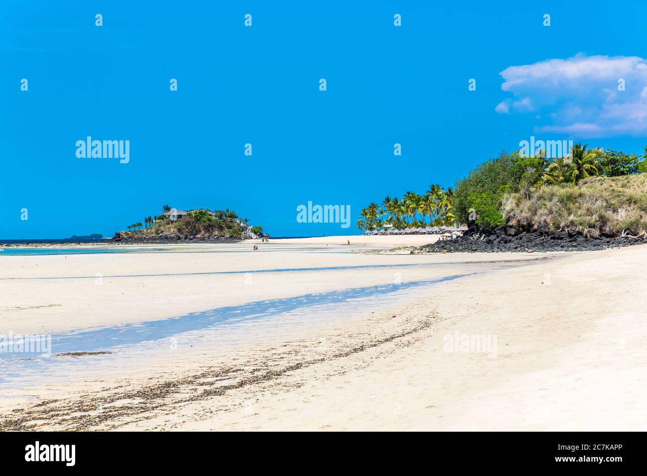 Andilana Beach, île de Nosy Be, Madagascar, Afrique, Océan Indien Banque D'Images