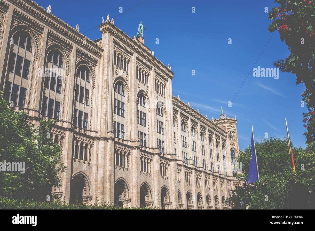 Gouvernement de la haute-Bavière, administration, bâtiment. Banque D'Images