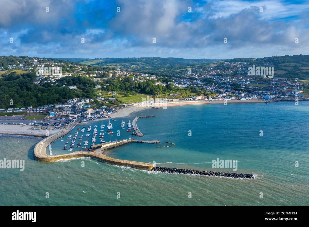 Lyme Regis, dans le Dorset, Angleterre, Royaume-Uni, Europe Banque D'Images