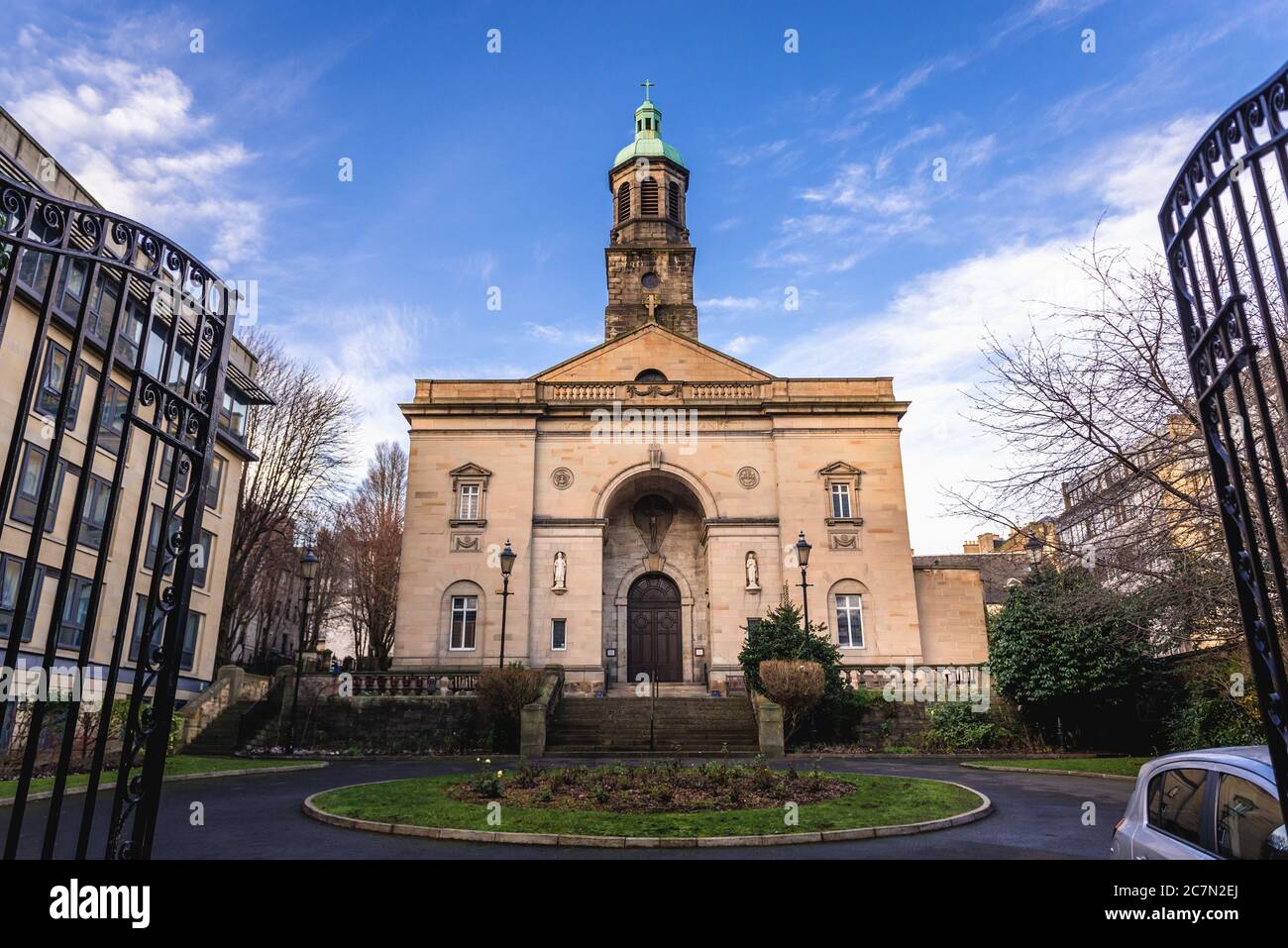 Église Saint Patrick à Édimbourg, capitale de l'Écosse, partie du Royaume-Uni Banque D'Images