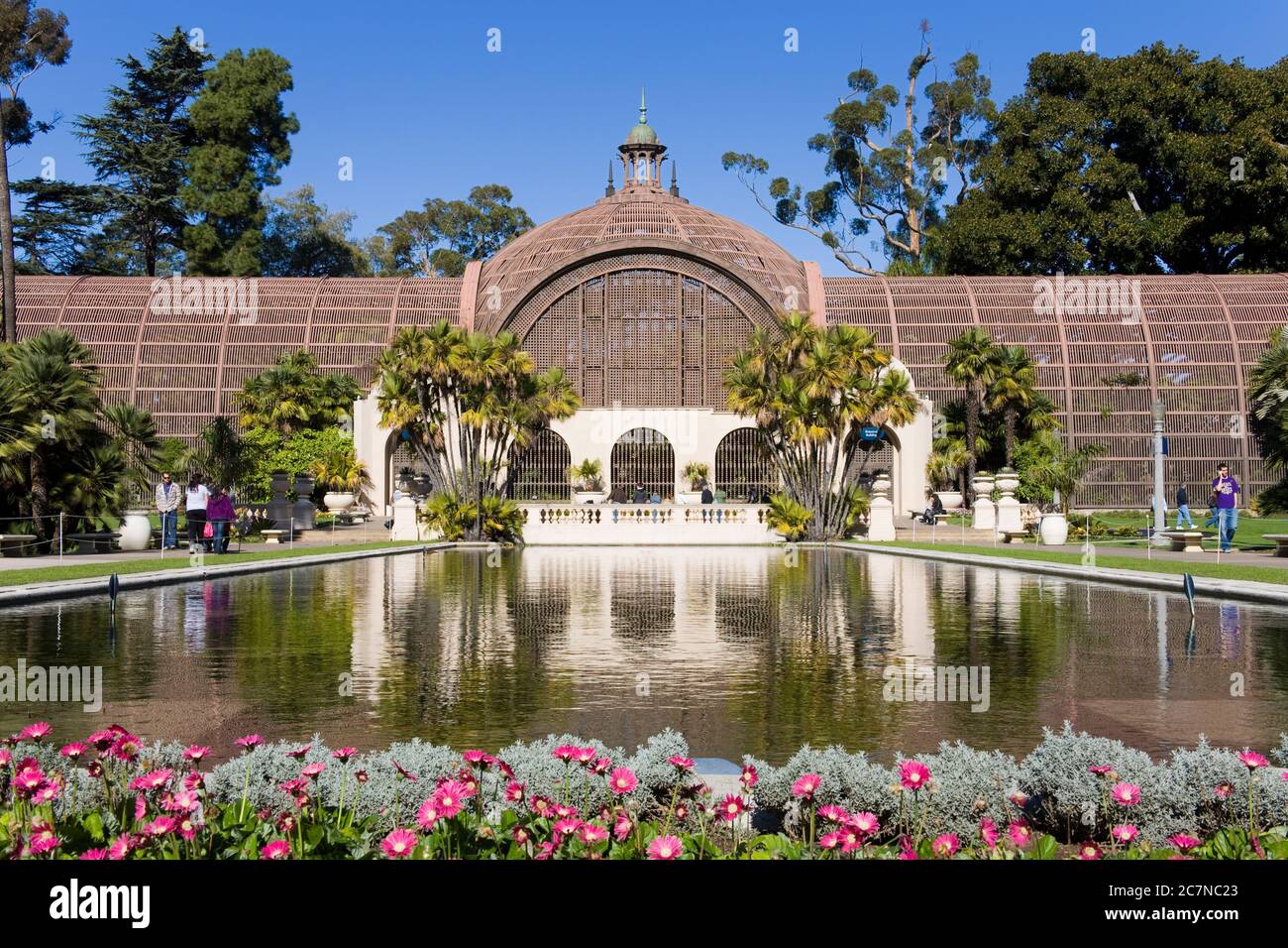 Bâtiment botanique à Balboa Park, San Diego, Californie, États-Unis Banque D'Images