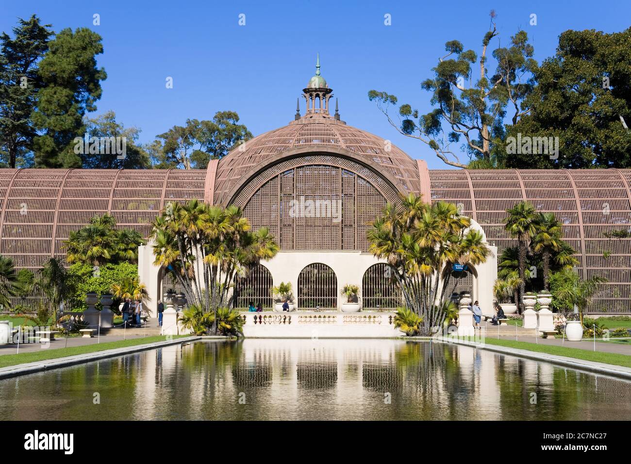 Bâtiment botanique à Balboa Park, San Diego, Californie, États-Unis Banque D'Images