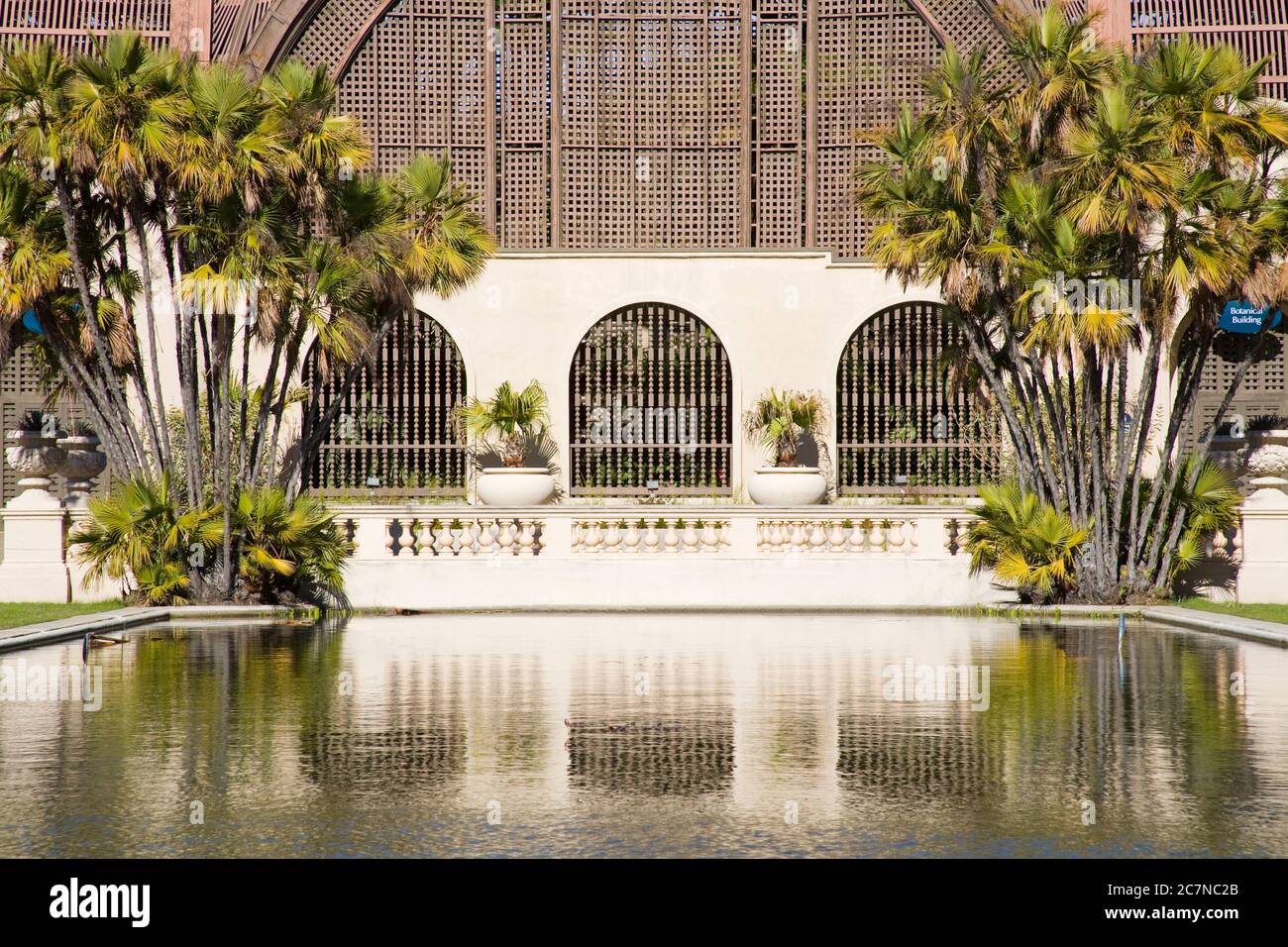 Bâtiment botanique à Balboa Park, San Diego, Californie, États-Unis Banque D'Images