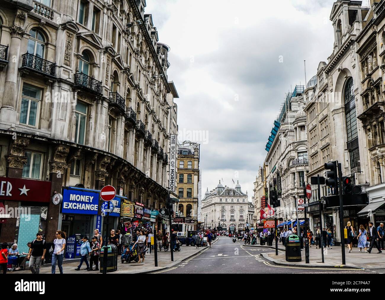 LONDRES, ROYAUME-UNI - 18 juin 2017 : ville de londres le mois d'août ville de Beatifuk Banque D'Images