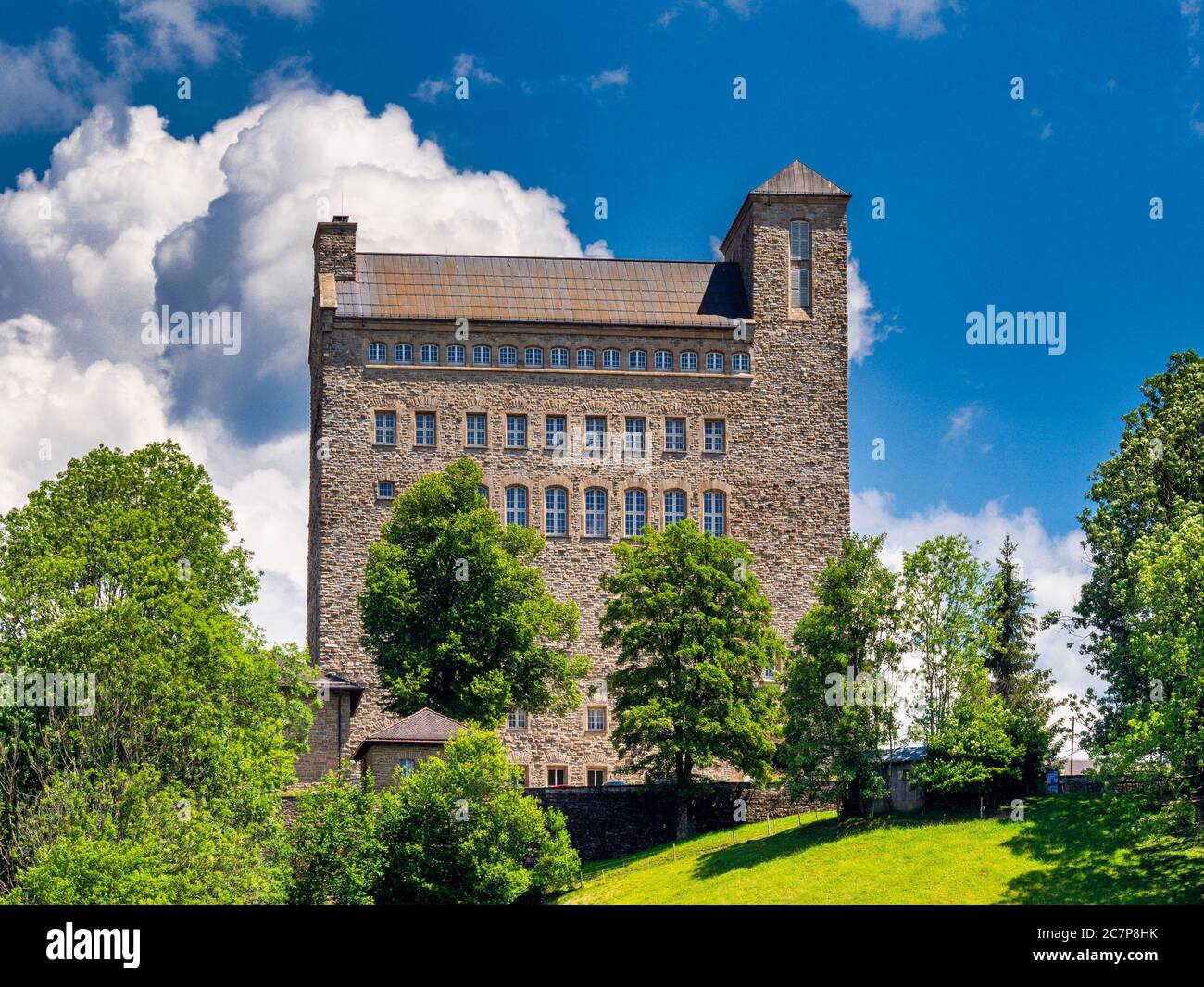 Château de NS-Ordensburg, caserne de Generaloberst-Beck-Kaserne, Sonthofen, Oberallgäu, Allgäu, Swabia, Bavière, Allemagne, Europ Banque D'Images