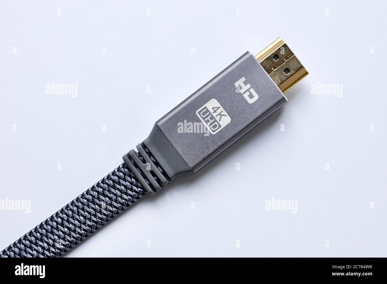Câble HDMI 4K Banque D'Images