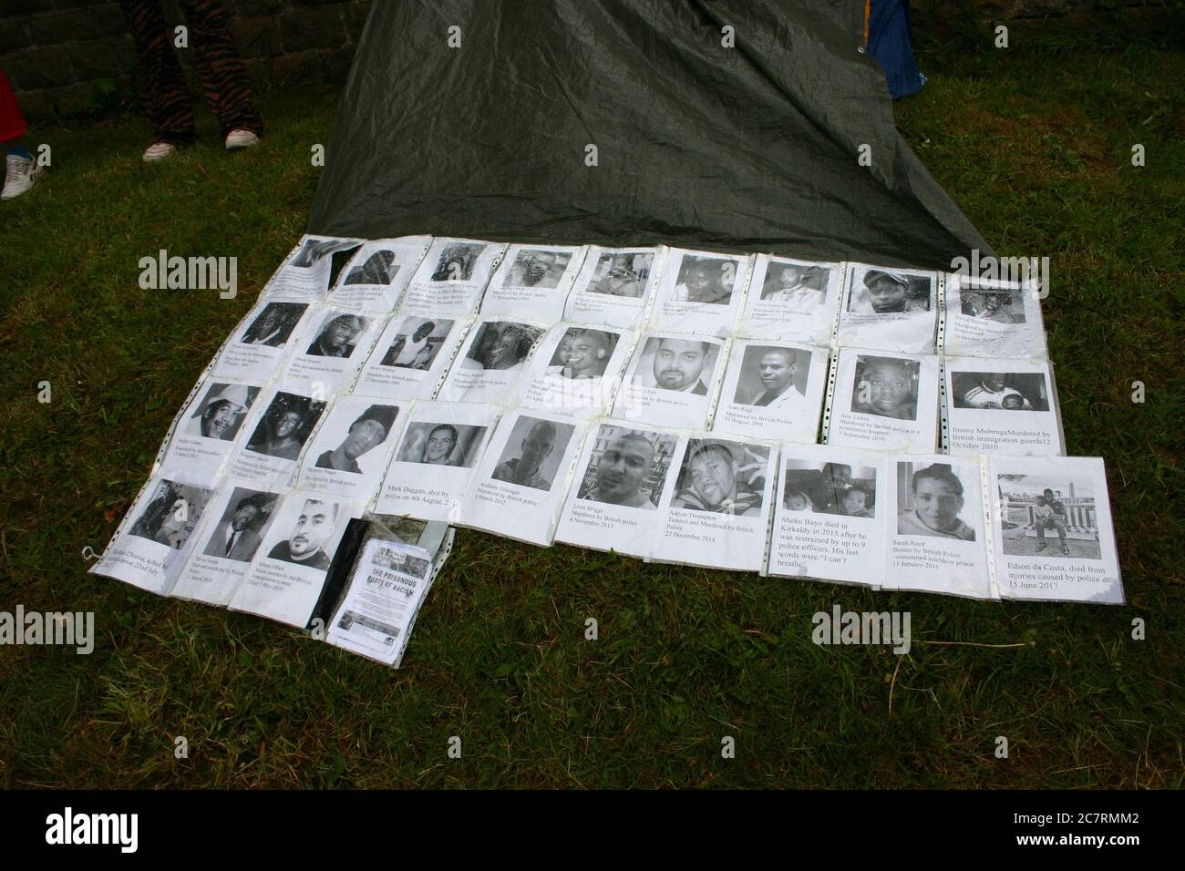 Black Lives Matter Protest, Nottingham, Royaume-Uni. 7 juin 2020 Banque D'Images