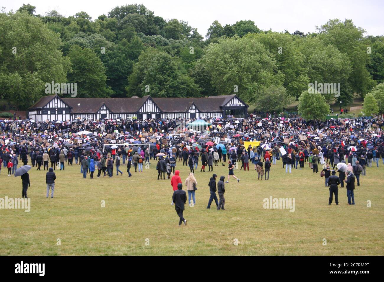 Black Lives Matter Protest, Nottingham, Royaume-Uni. 7 juin 2020 Banque D'Images