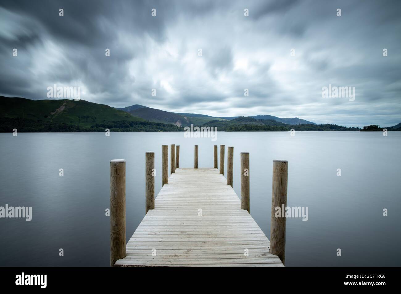 Ashness Jetty Keswick Banque D'Images