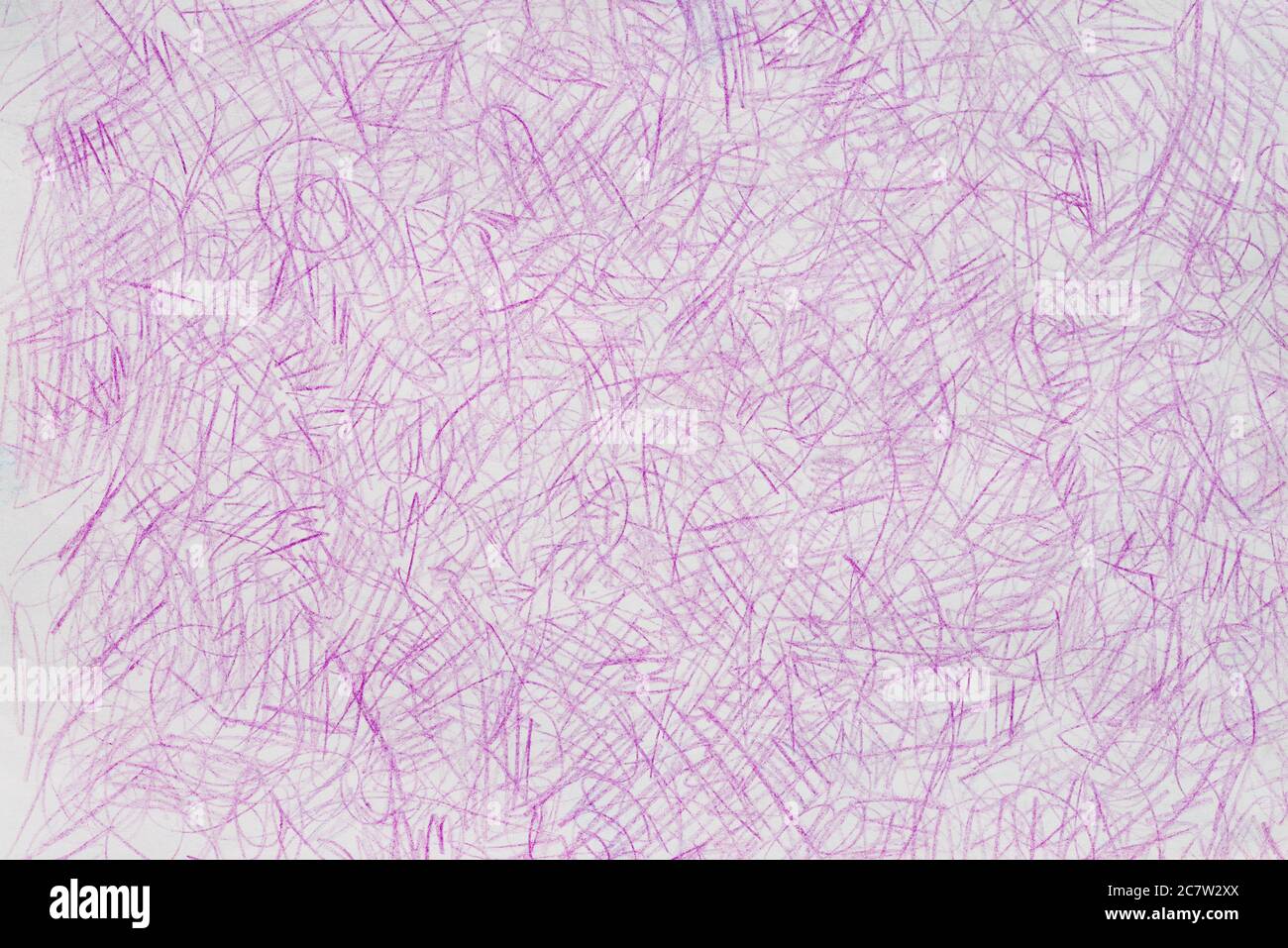 violet couleur abstrait crayon dessin papier texture de fond Banque D'Images