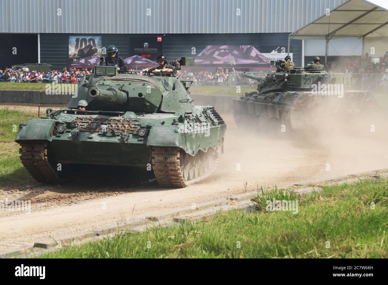 Char Leopard 1A3 (Canadian Leopard C1), Tank Museum, Bovington, Dorset. ROYAUME-UNI Banque D'Images