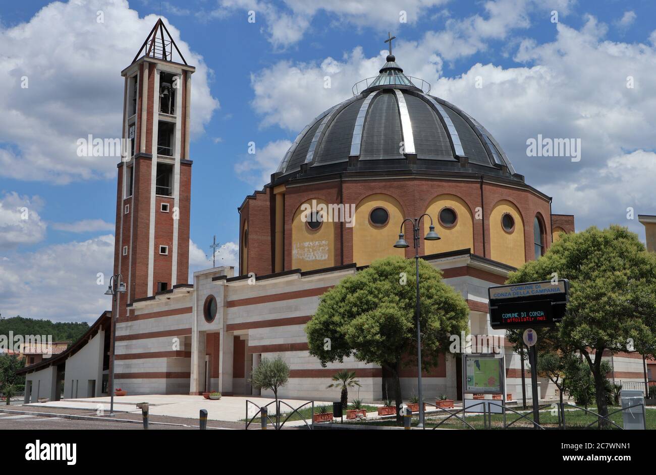 Conza - Concattedrale di Santa Maria Assunta Banque D'Images