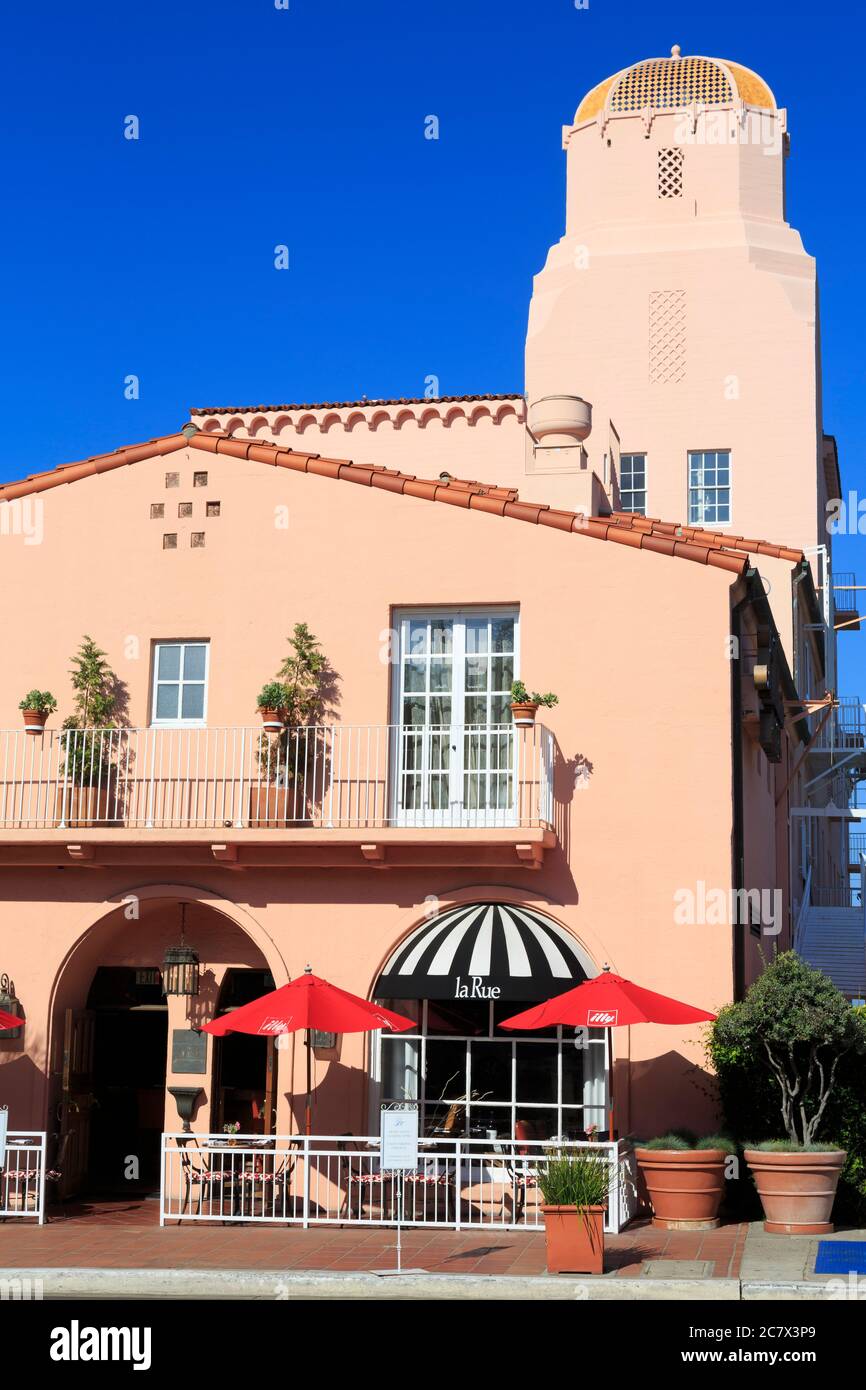 La Valencia Hotel, La Jolla, San Diego, California, USA Banque D'Images