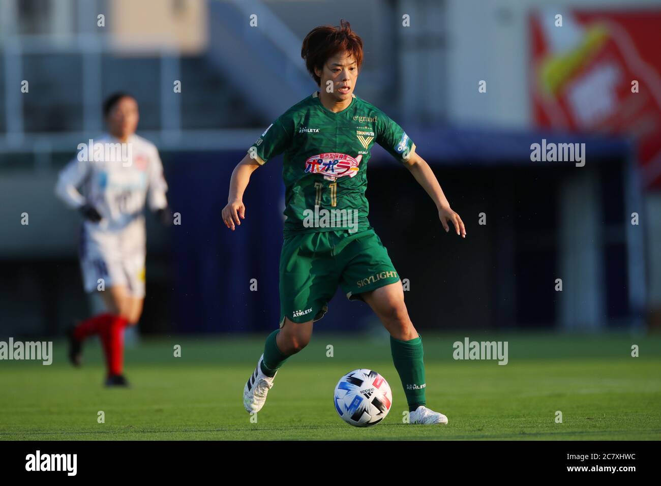 La maladie du coronavirus. 19 juillet 2020. Rikako Kobayashi (Beleza), 19 JUILLET 2020 - football : 2020 Planus Nadeshiko League Division 1 entre Nippon TV Tokyo Verdy Beleza 1-0 Nojima Stella Kanagawa Sagamihara à Ajinomoto Field Nishigaoka, Tokyo, Japon. La ligue japonaise de football féminin a commencé derrière des portes fermées après l'épidémie du coronavirus. Crédit: YUTAKA/AFLO SPORT/Alay Live News Banque D'Images
