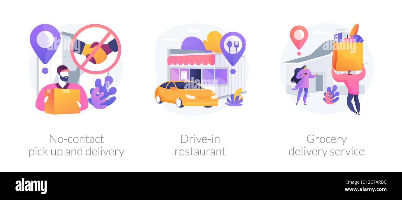 Une façon sûre d'obtenir des illustrations vectorielles abstraites de concepts alimentaires et essentiels. Illustration de Vecteur