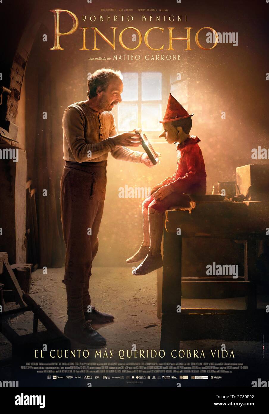 PINOCCHIO (2019), réalisé par MATTEO GARRONE. CRÉDIT: ARCHIMEDE/ RAI CINÉMA/ LE PACTE/ RPC / ALBUM Banque D'Images