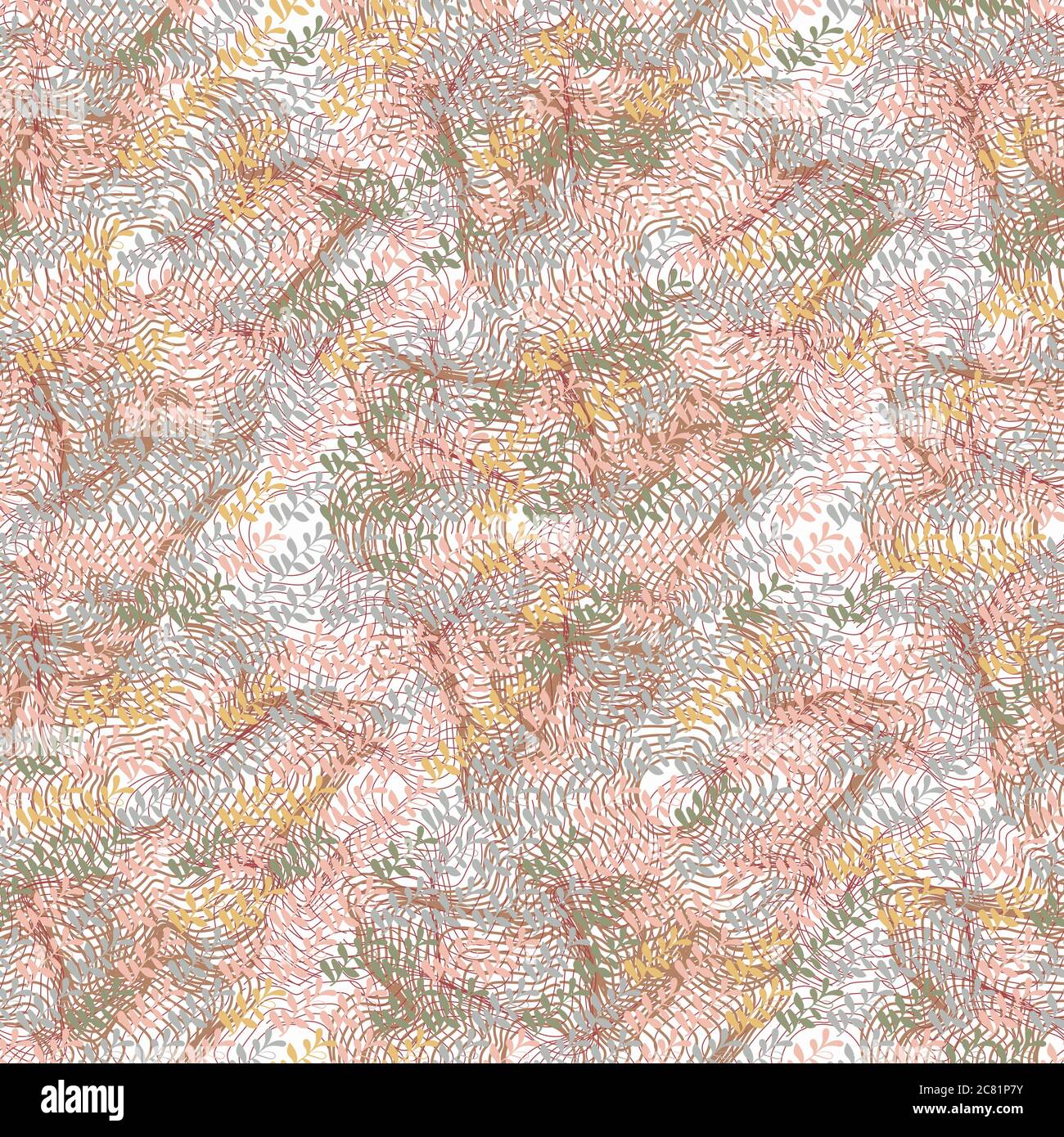 motif vectoriel sans couture à texture camouflage Illustration de Vecteur