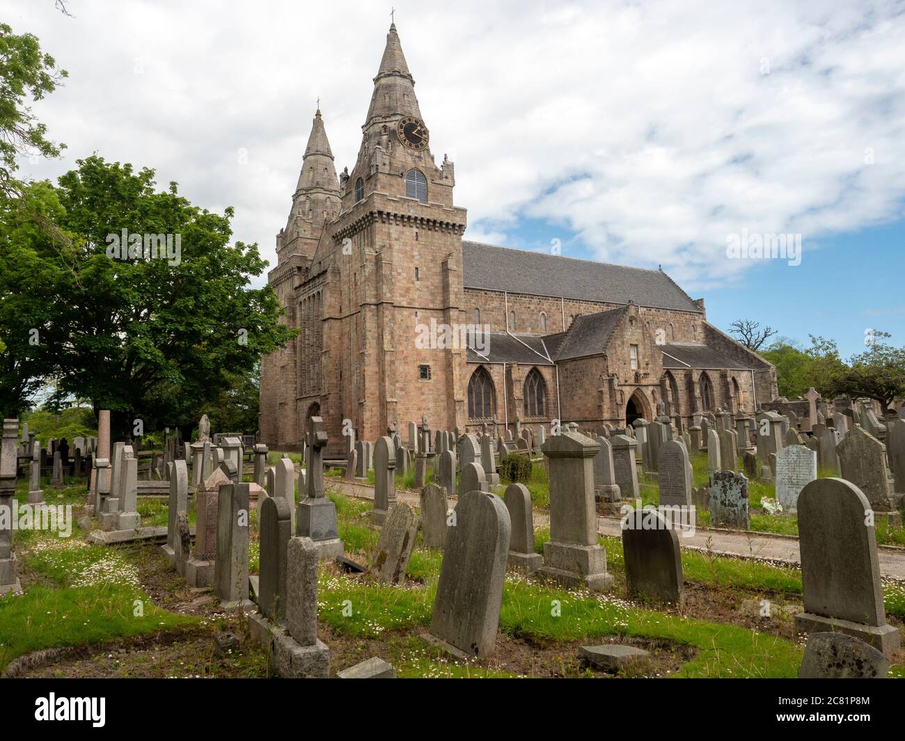 Cathédrale Saint-Machar à Aberdeen, Écosse Banque D'Images