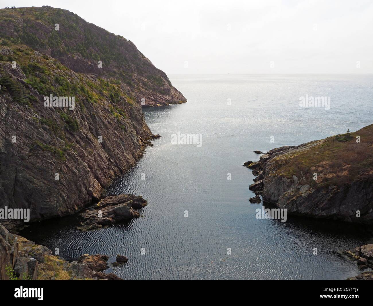 Cuckold’s Cove, péninsule de signal Hill, St. John’s, Terre-Neuve, Terre-Neuve-et-Labrador, Canada Banque D'Images