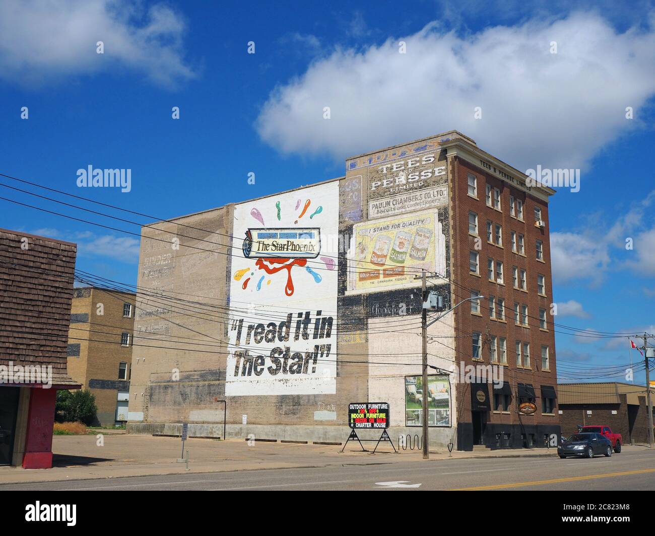 Tees and Persse Limited Building Saskatoon (Saskatchewan), Canada Banque D'Images