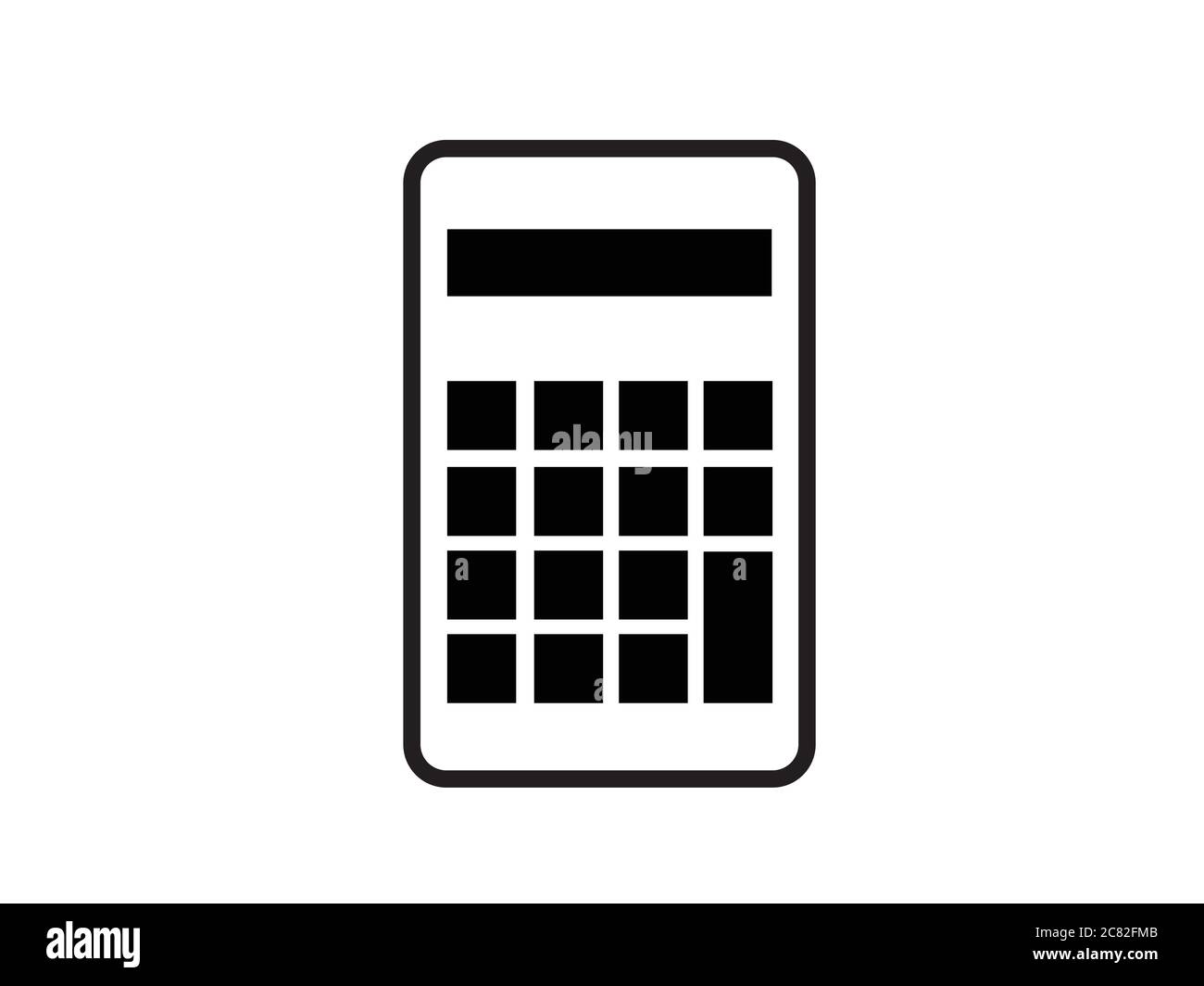 Calculatrice école mathématique compteur illustration vectorielle Illustration de Vecteur