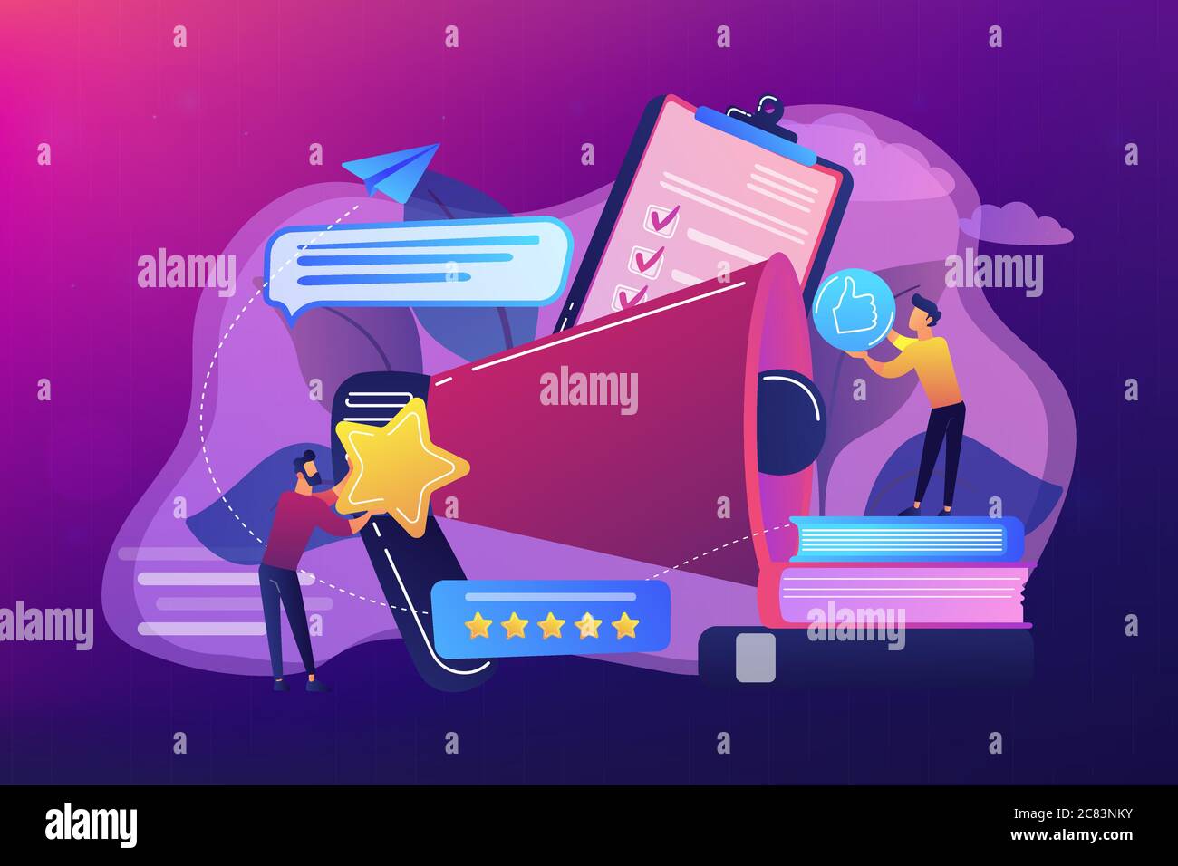 Illustration vectorielle de concept haut de gamme. Illustration de Vecteur