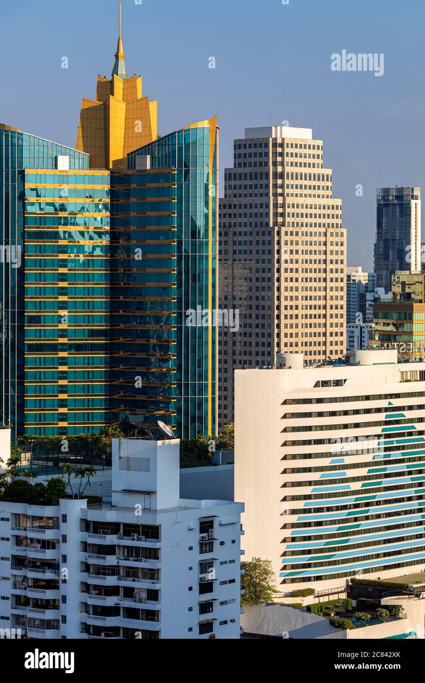 Bangkok, ville autour de Sukhumvit, Thaïlande Banque D'Images