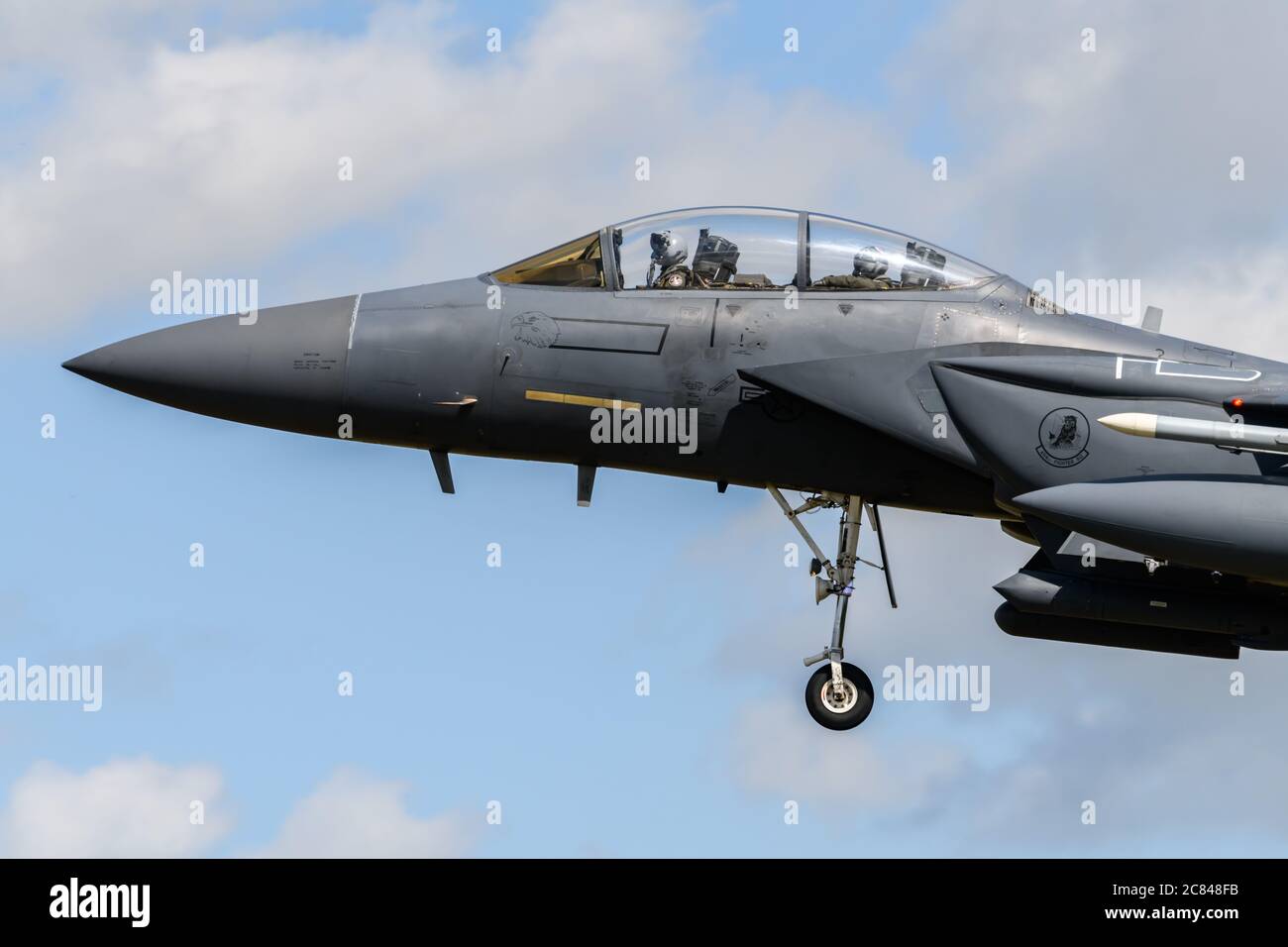 US Air Force F-15F Strike Eagle Banque D'Images
