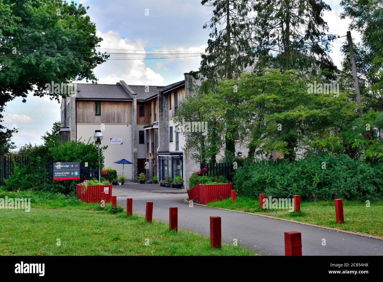 MHA Horfield Lodge, résidence résidentielle, maison de soins infirmiers et de démence, et résidence de vie assistée Concord Lodge, Bristol, Royaume-Uni Banque D'Images