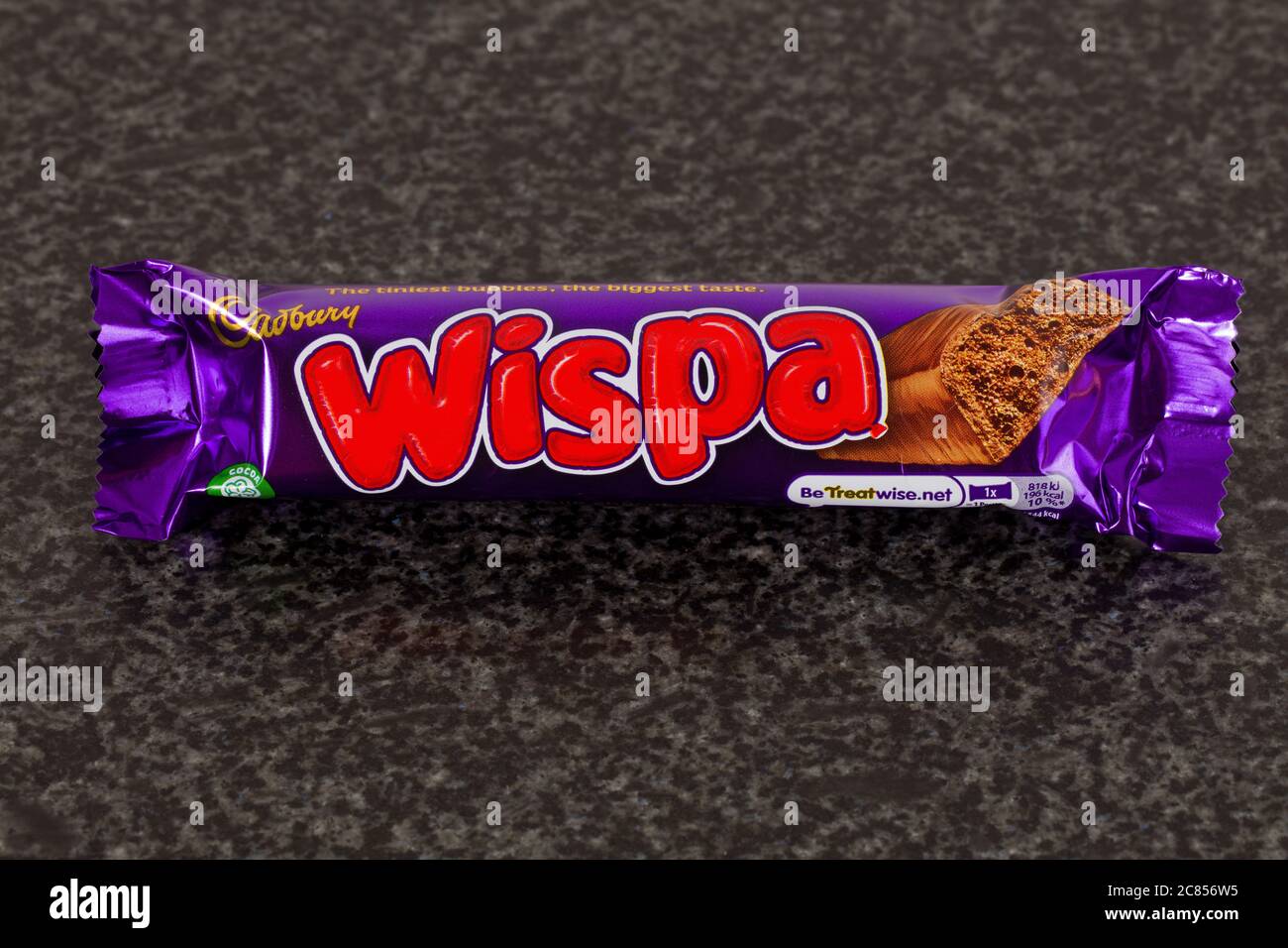 Barre de chocolat Cadbury Wispa Banque D'Images