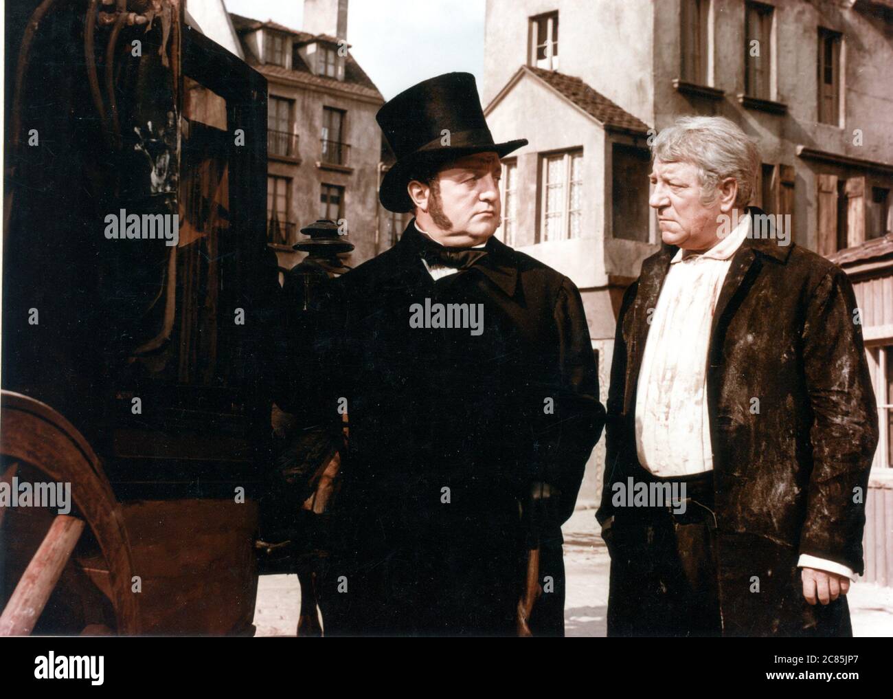 Les Misérables année : 1957 France Directeur : Jean-Paul le Chanois Jean Gabin , Bernard Blier Banque D'Images