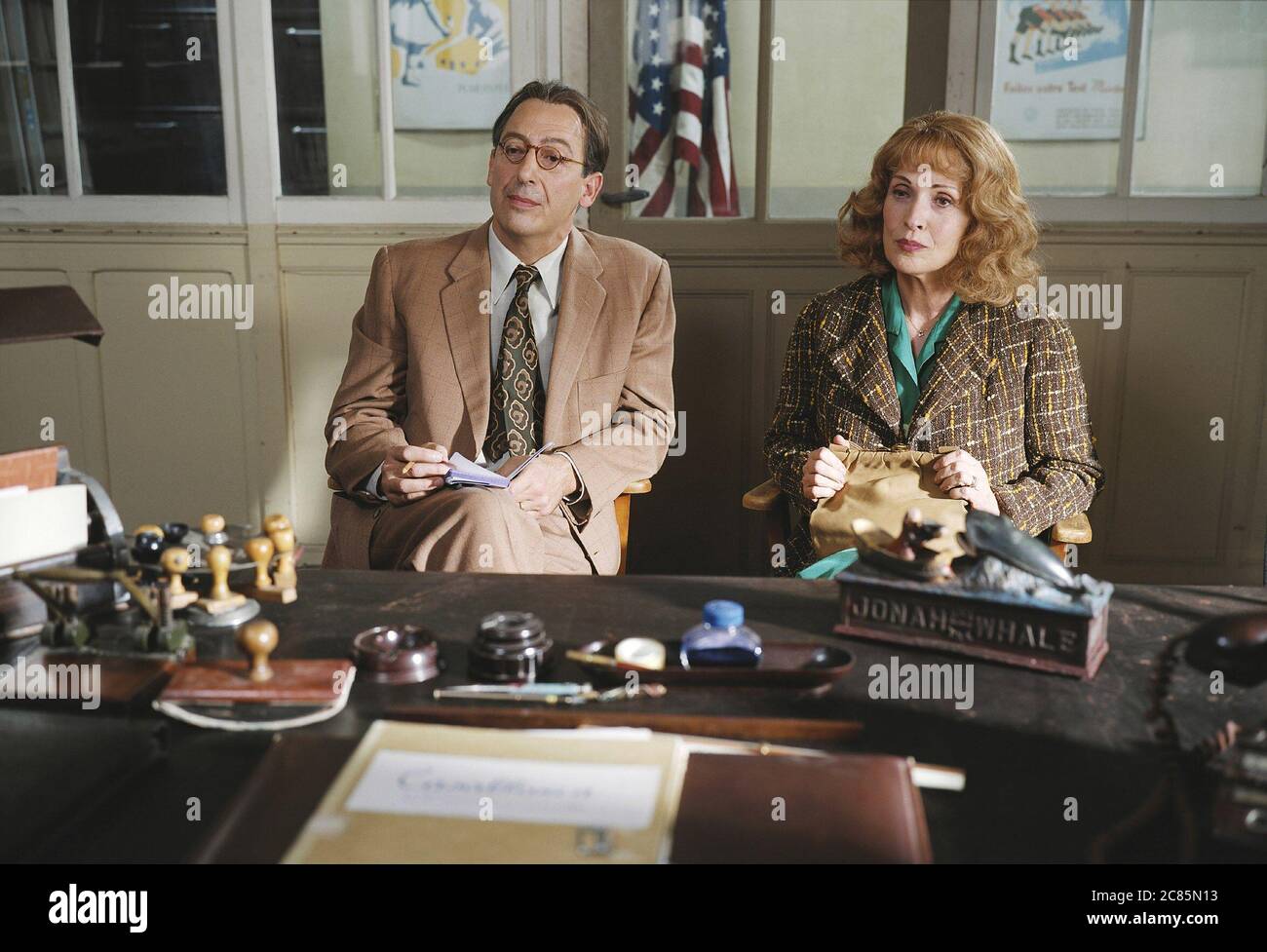 Casablanca année pilote : 2004 - France Directeur : Maurice Barthélémy Chantal Lauby, Sam Karmann Banque D'Images