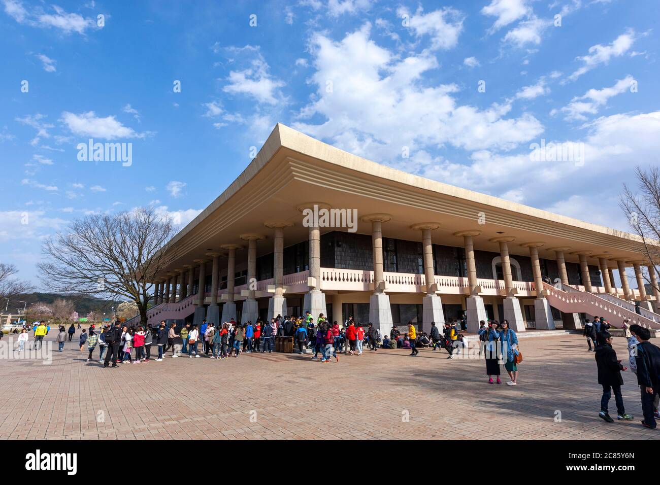 Musée national de Gyeongju, Gyeongju, province du Nord de Gyeongsang, Corée du Sud Banque D'Images