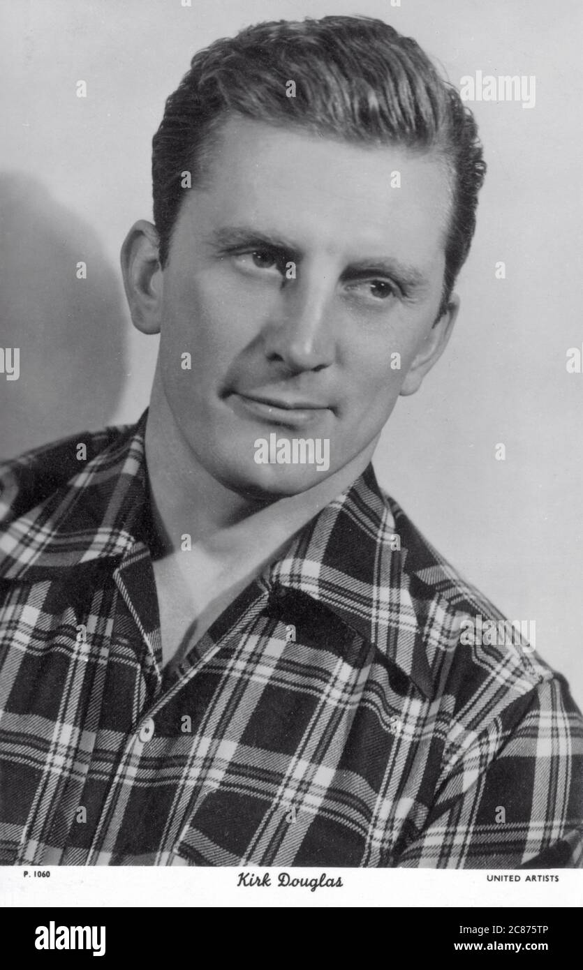 KIRK DOUGLAS Banque D'Images