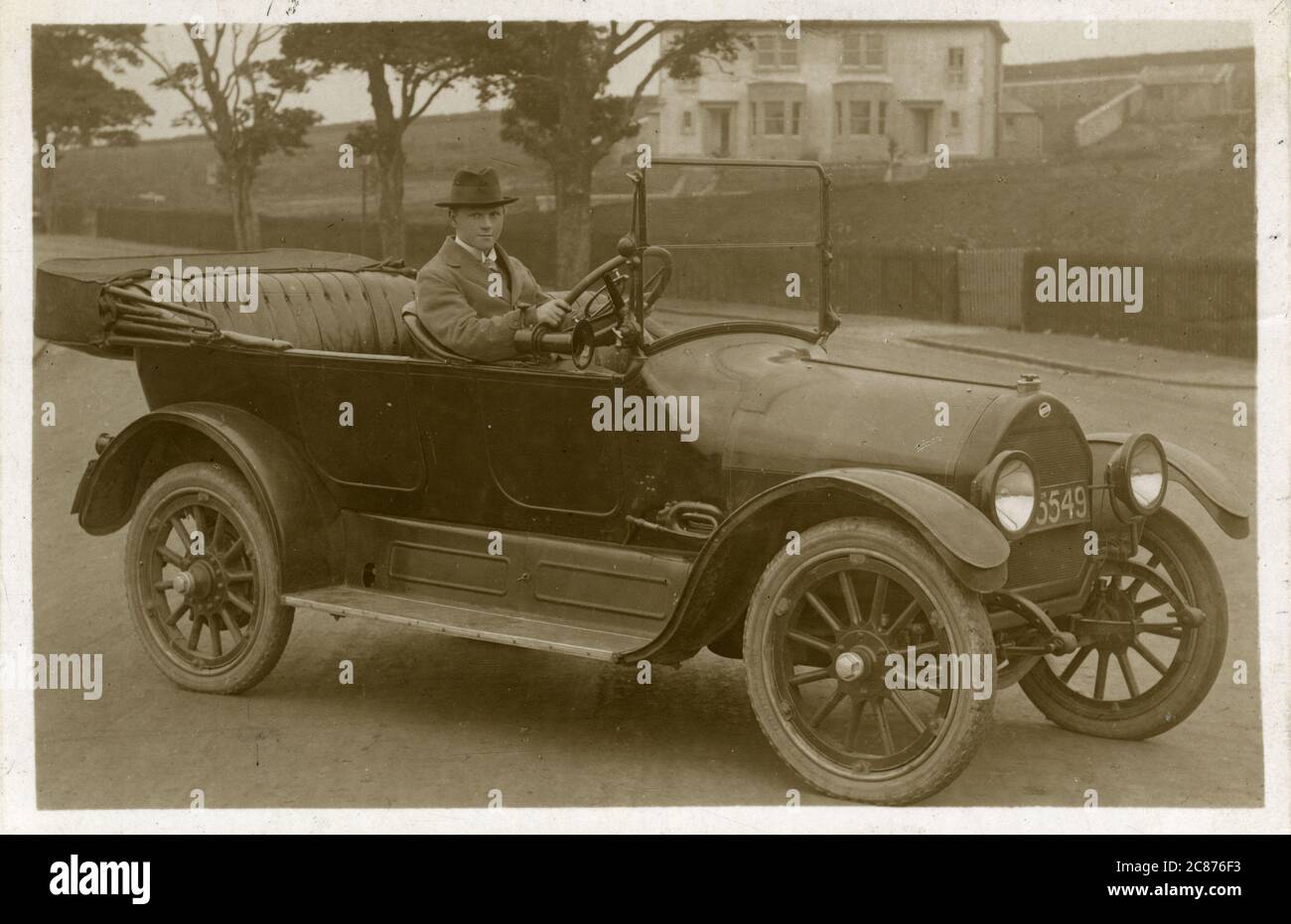 Voiture d'époque Overland. années 1920 Banque D'Images