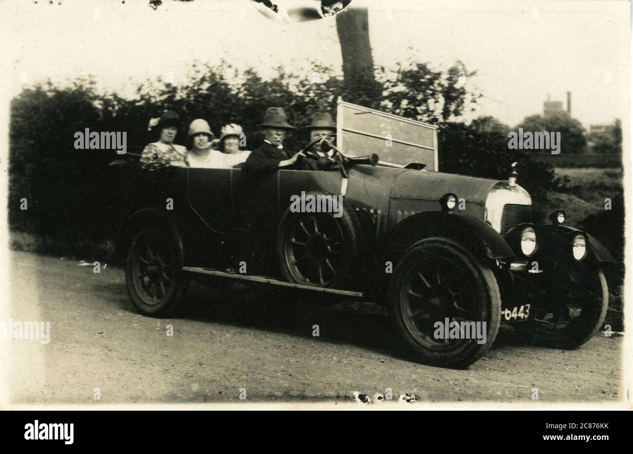 Bullnose Morris Vintage car, Angleterre. années 1920 Banque D'Images