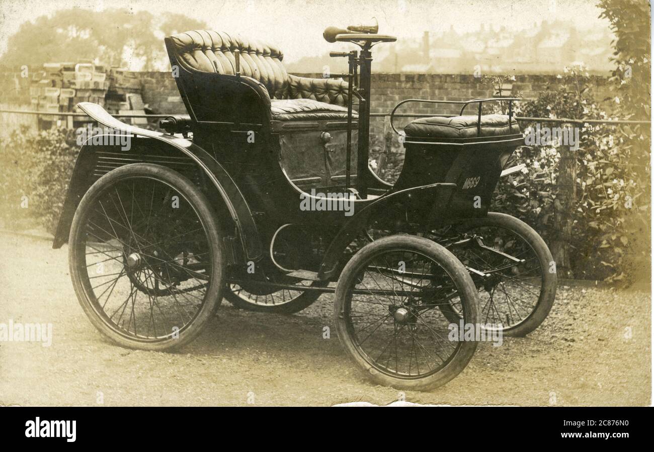 1899 Star-Benz Vintage car, probablement Wolverhampton, Birmingham, West Midlands, Angleterre. Banque D'Images