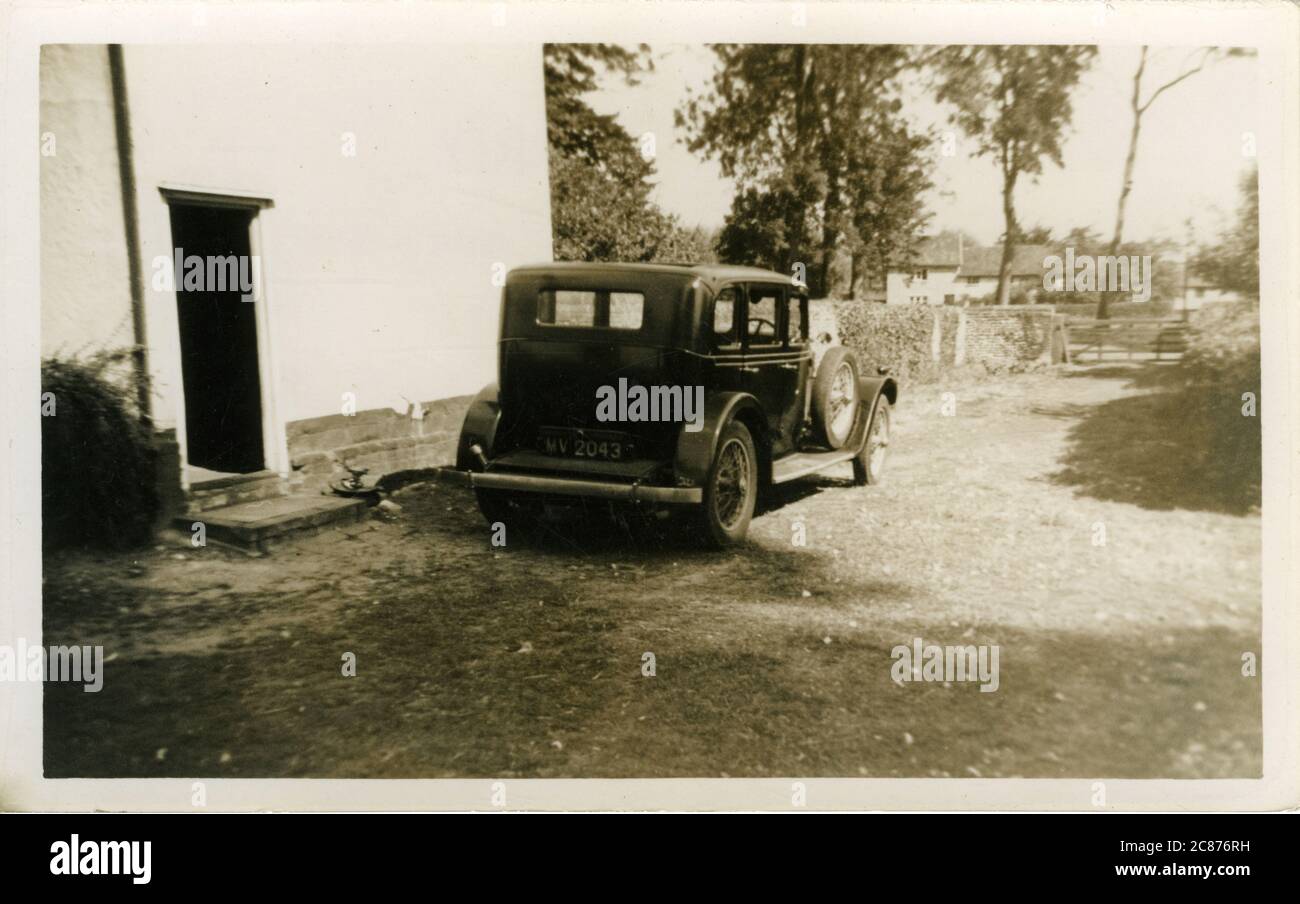 Talbot Vintage car, Londres enregistrement, Angleterre. années 1920 Banque D'Images