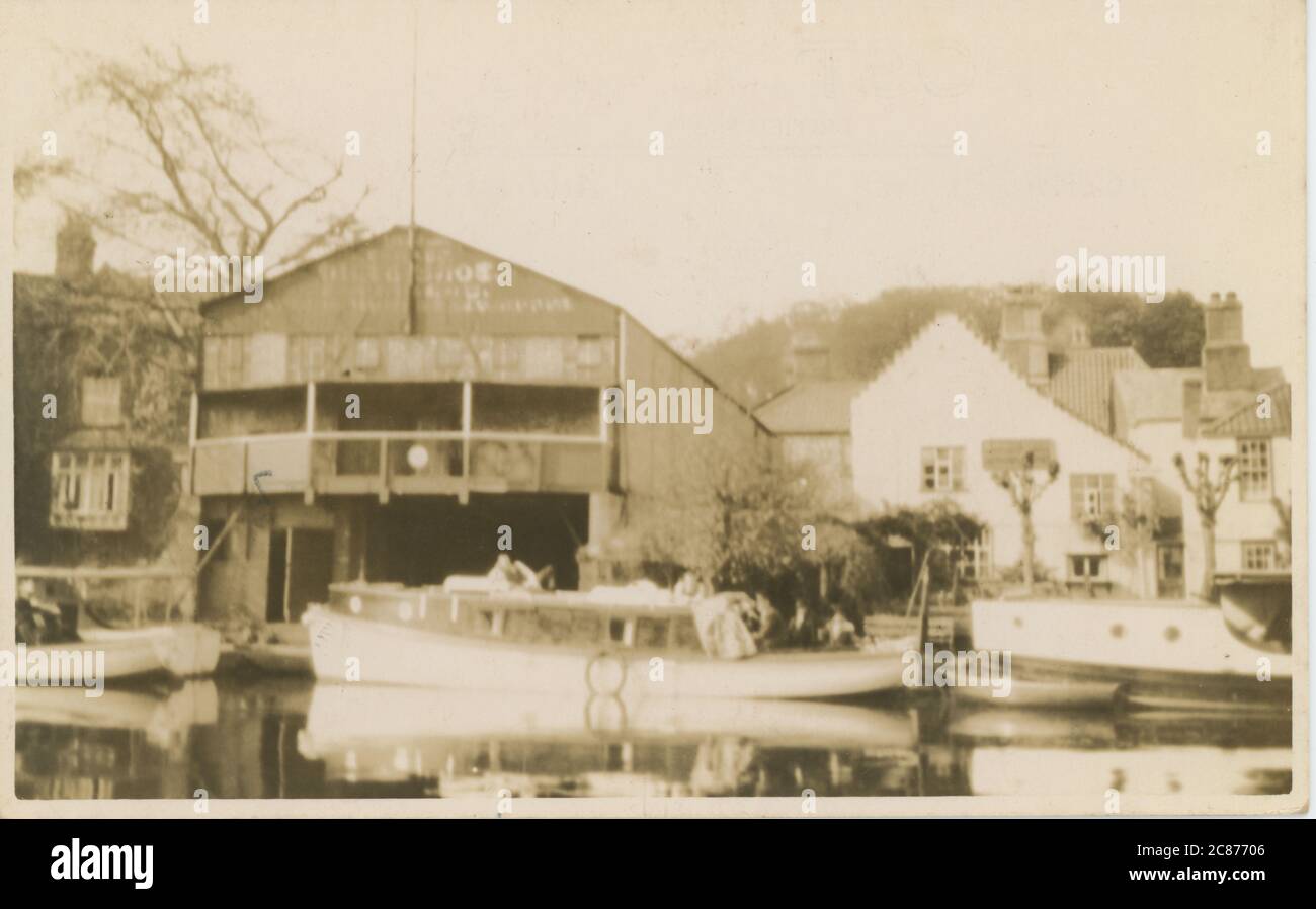 Small Harbour, Grande-Bretagne. années 1920 Banque D'Images
